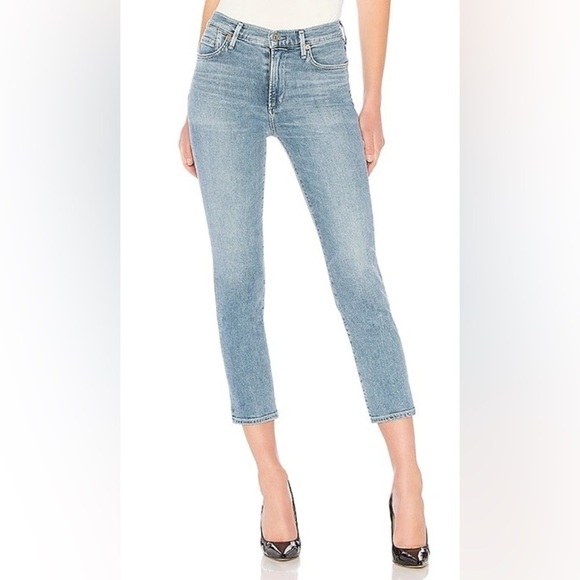 Citizens of Humanity Cara Cigarette Ankle Jeans - Picture 1 of 9